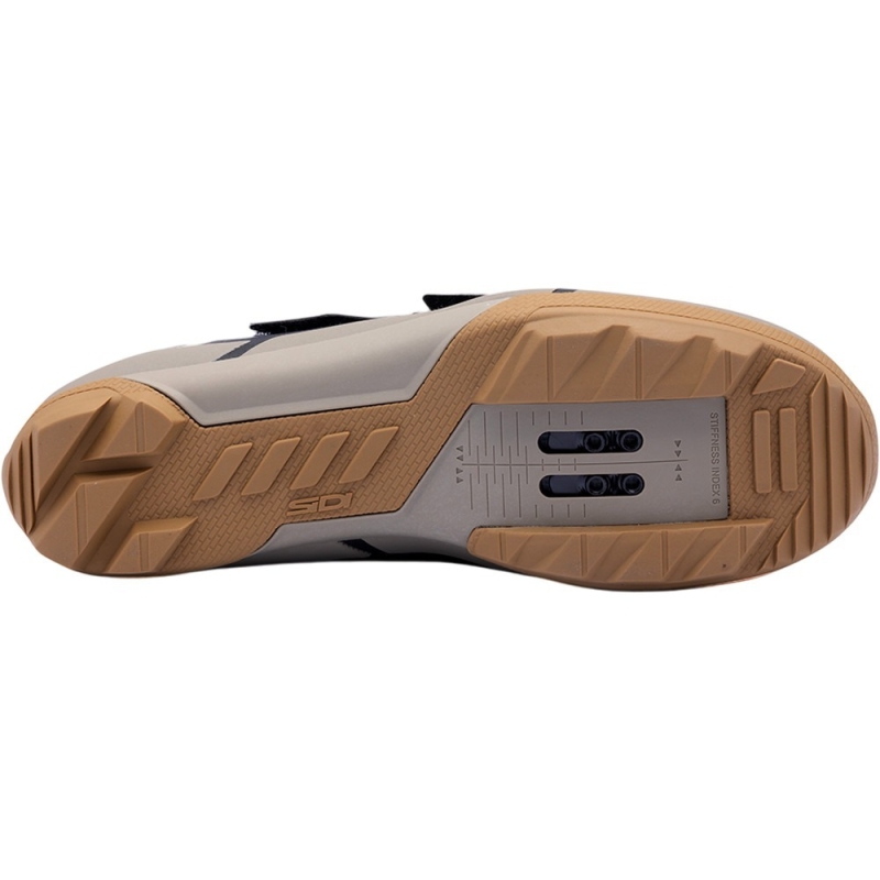 Buty gravelowe Sidi Asper czarno-szare