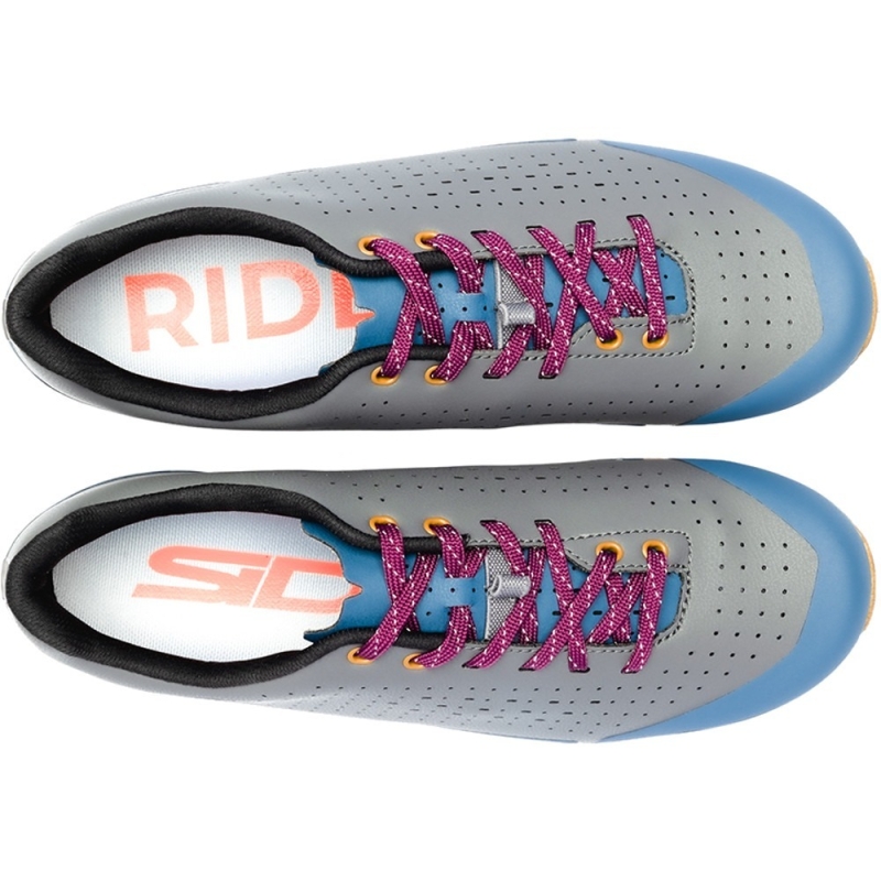 Buty gravelowe Sidi Asper Laces ciemnoszare