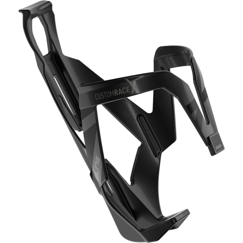 Koszyk na bidon Elite Custom RaceX czarny połysk