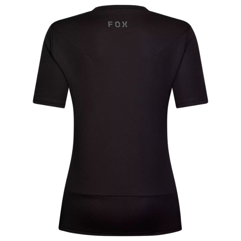 Koszulka rowerowa damska Fox Lady Ranger Head czarna