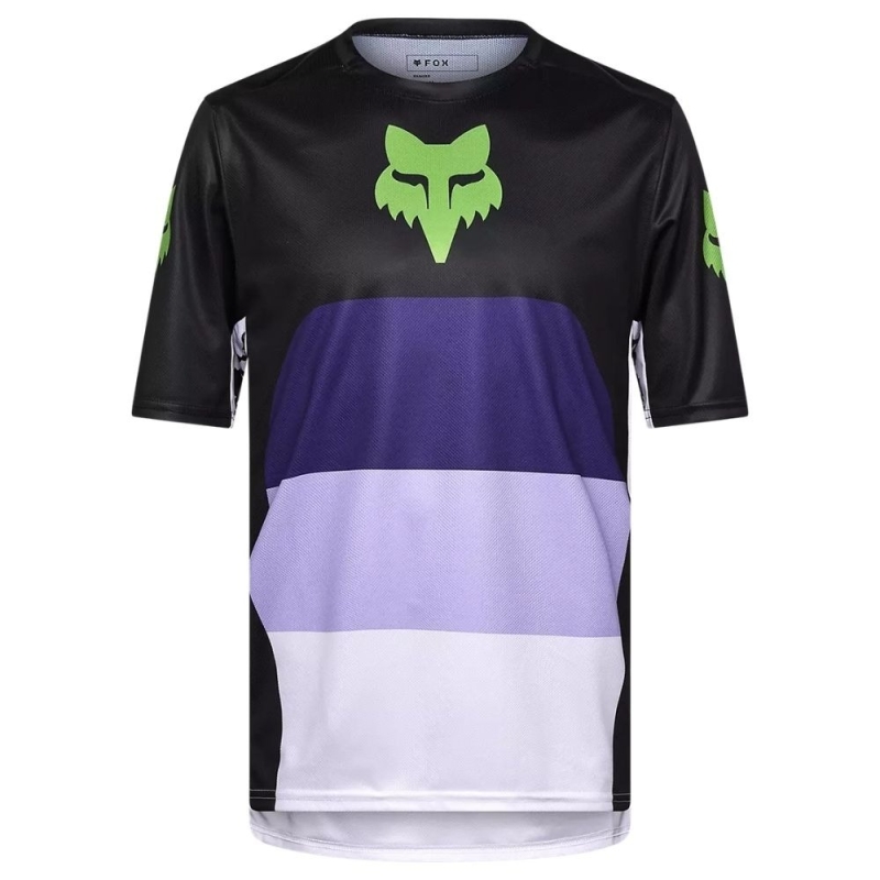 Koszulka rowerowa Fox Ranger Grid czarna