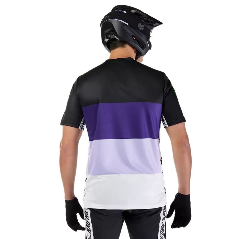Koszulka rowerowa Fox Ranger Grid czarna