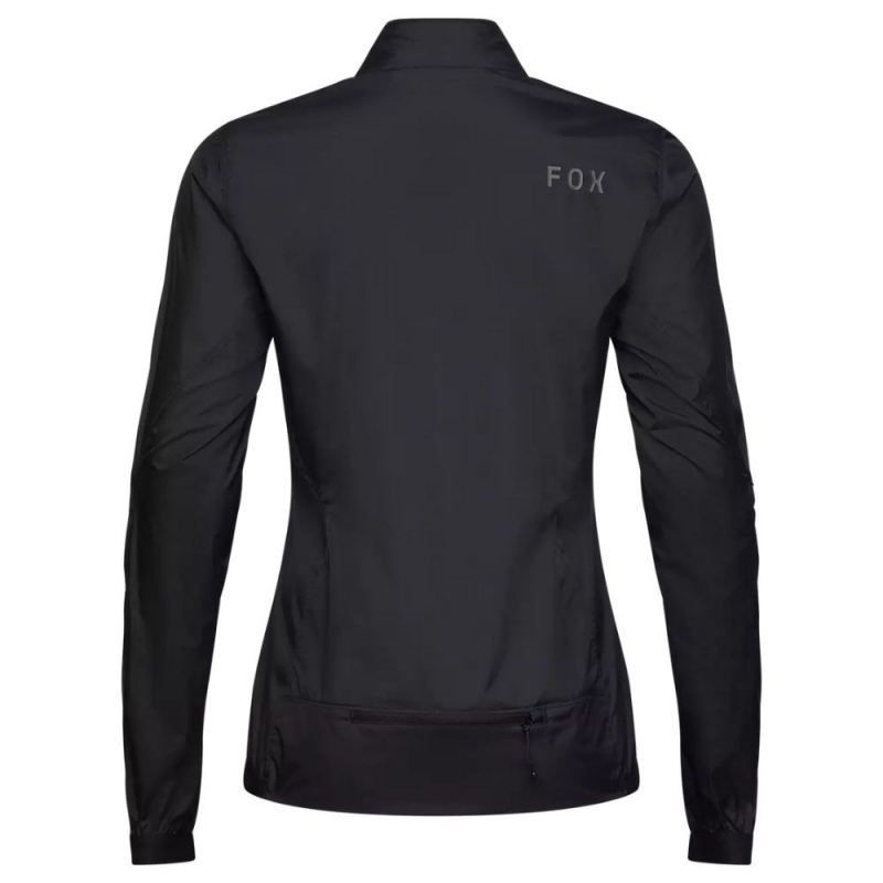 Kurtka rowerowa damska Fox Lady Ranger Wind czarna