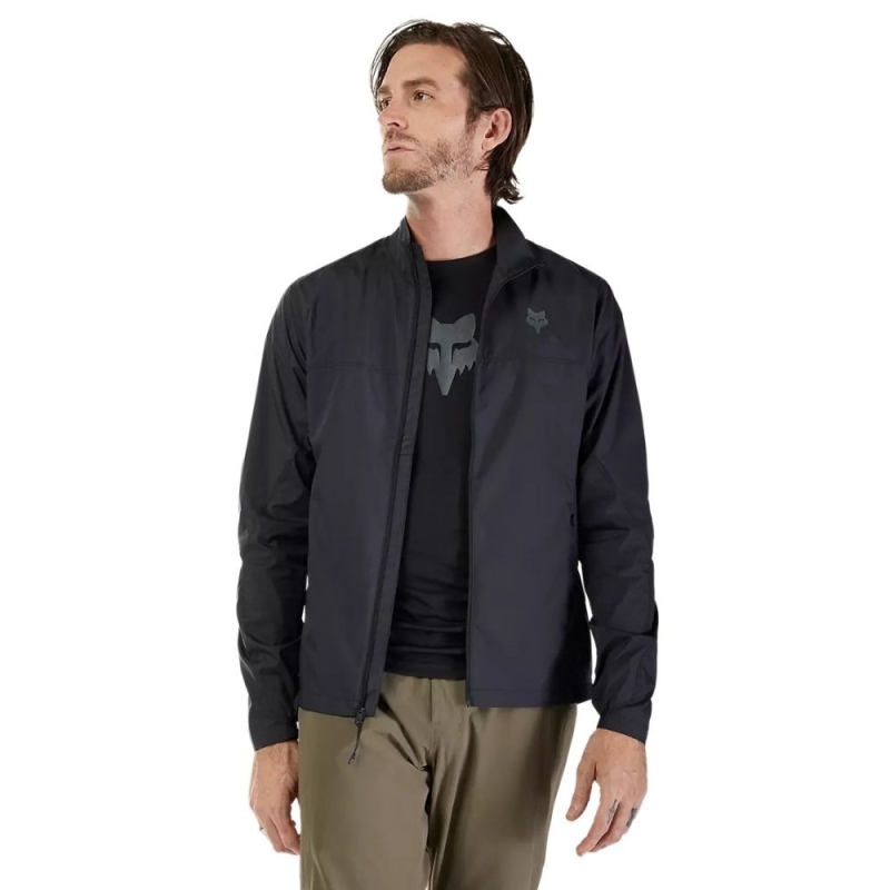 Kurtka rowerowa Fox Ranger Wind czarna