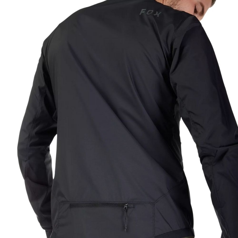 Kurtka rowerowa Fox Ranger Wind czarna