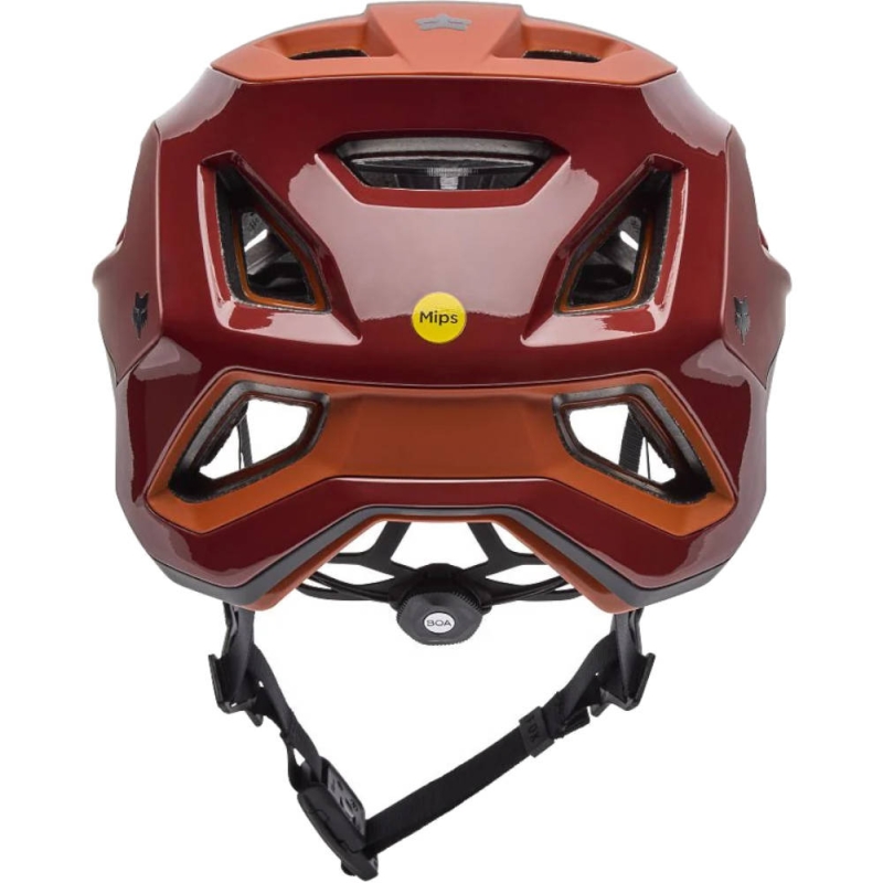 Kask rowerowy Fox Speedframe RS Paranoid MIPS brązowy