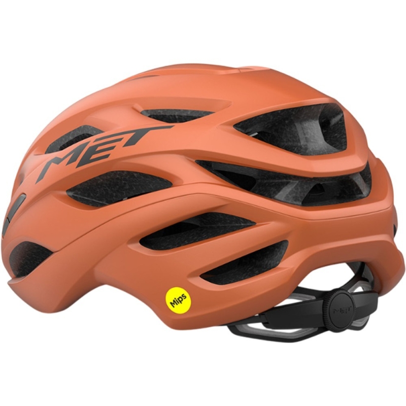 Kask rowerowy MET Estro MIPS Wander pomarańczowy