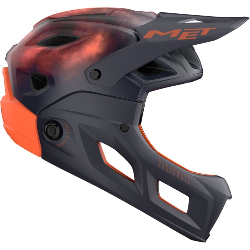Kask rowerowy fullface MET Parachute MCR MIPS purple haze