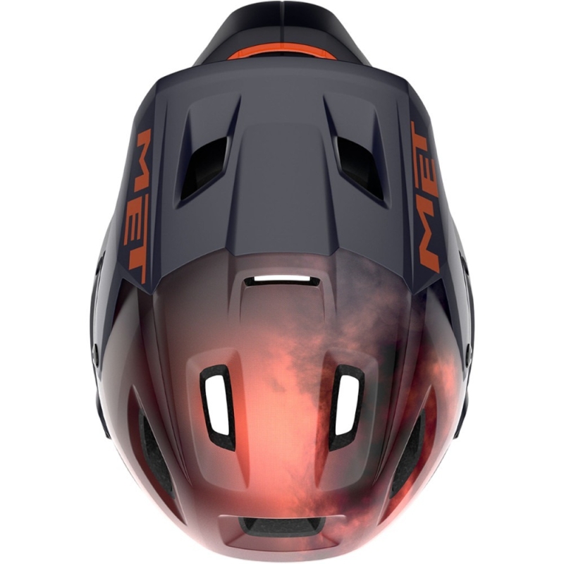 Kask rowerowy fullface MET Parachute MCR MIPS purple haze