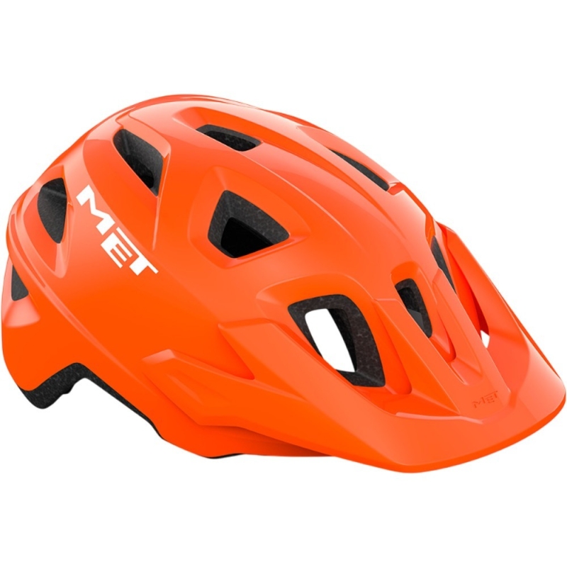 Kask rowerowy MET Eldar MIPS neon orange glossy