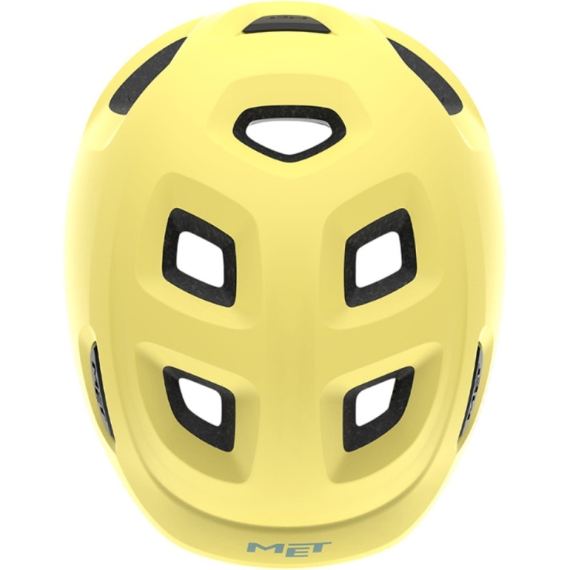 Kask rowerowy MET Hooray jasnożółty