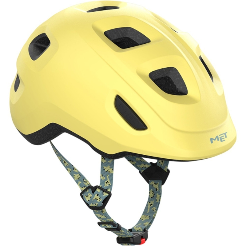 Kask rowerowy MET Hooray jasnożółty