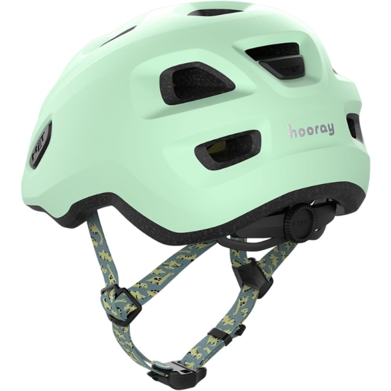 Kask rowerowy MET Hooray jasnozielony