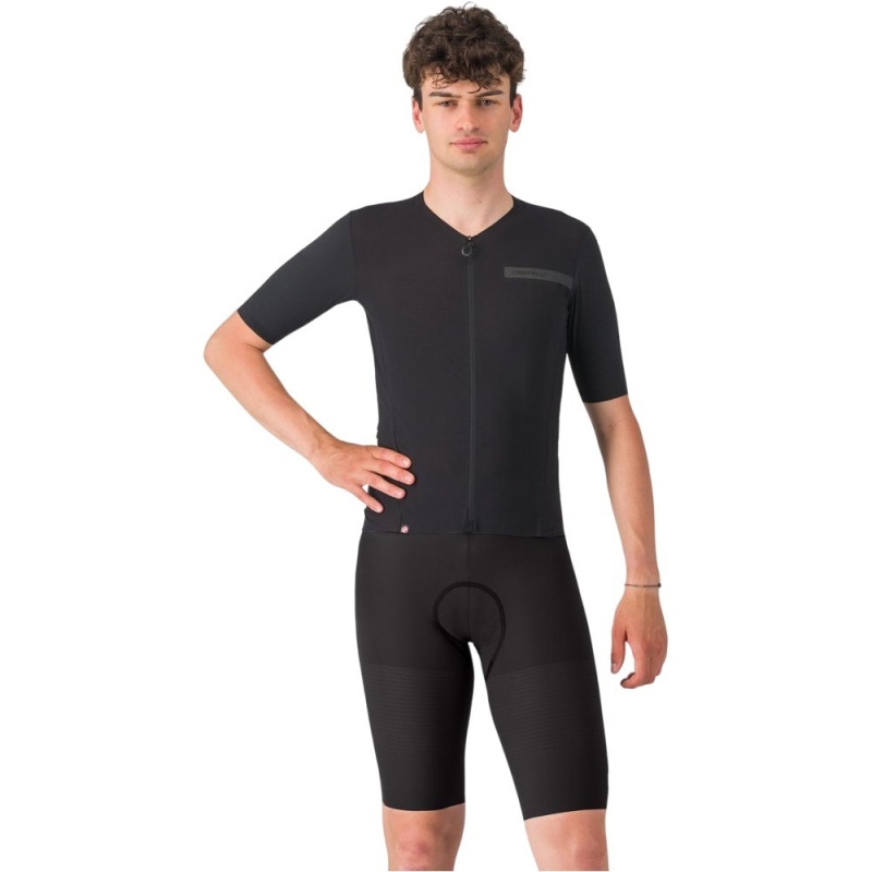 Spodenki rowerowe Castelli Premio Evo czarne