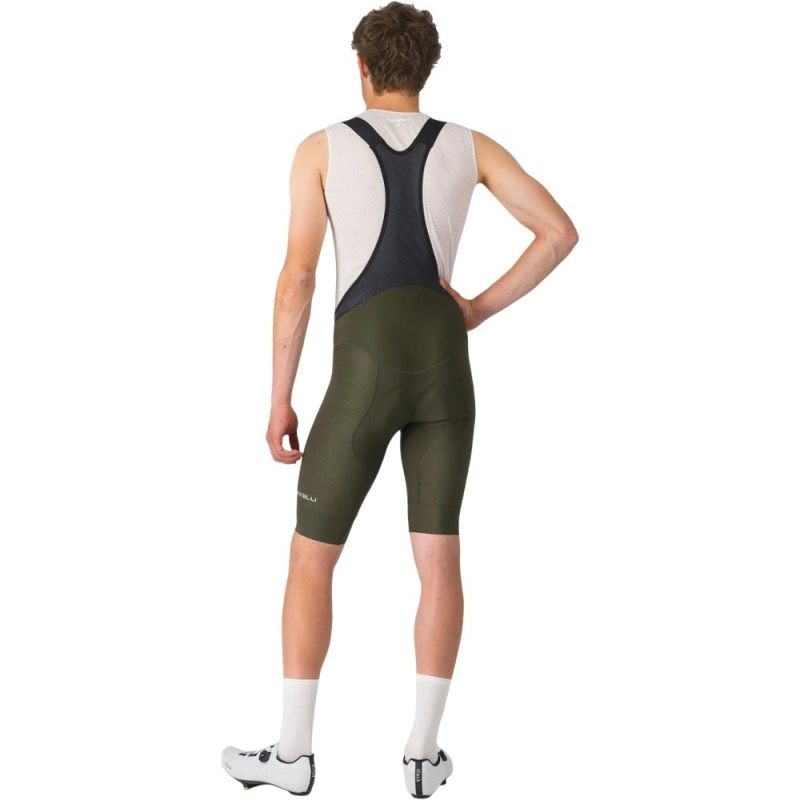 Spodenki rowerowe Castelli Competizione 2 zielone