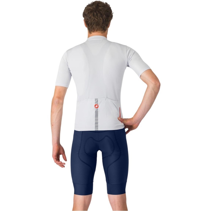 Spodenki rowerowe Castelli Competizione 2 niebieskie