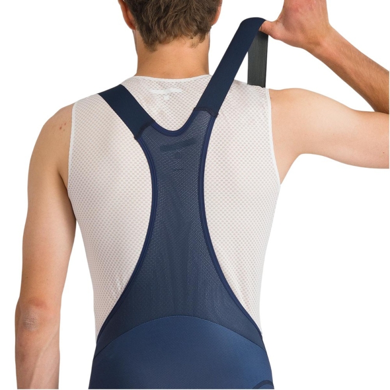 Spodenki rowerowe Castelli Competizione 2 niebieskie