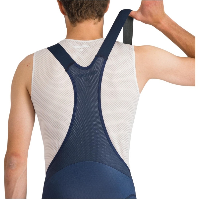 Spodenki rowerowe Castelli Competizione 2 kit niebieskie