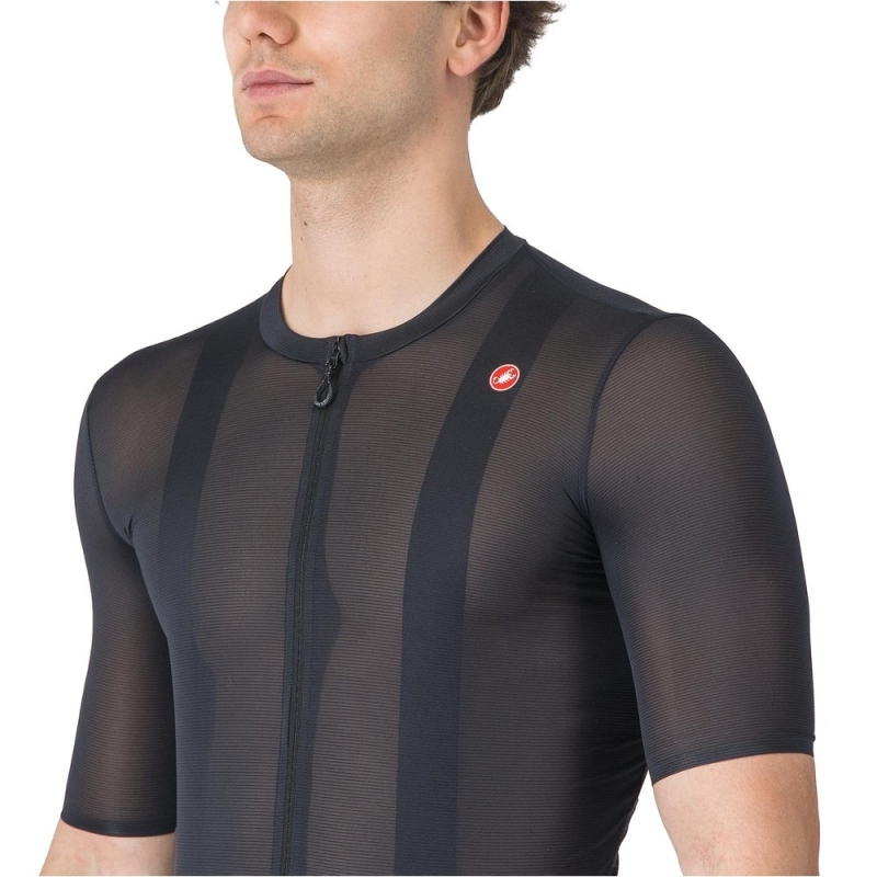 Koszulka rowerowa Castelli Superleggera A/C czarna