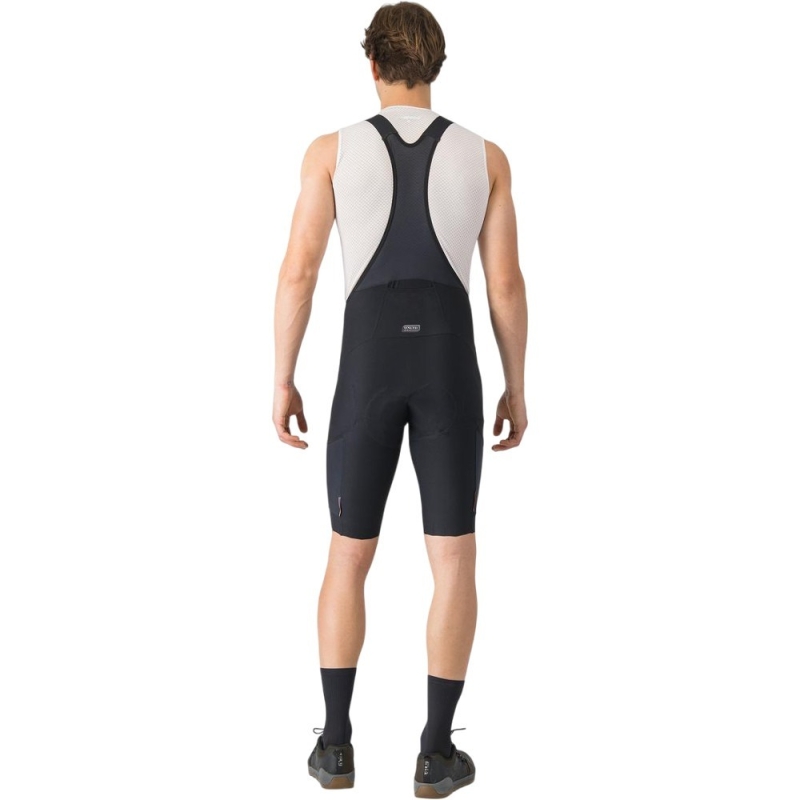 Spodenki rowerowe Castelli Unlimited Endurance czarne
