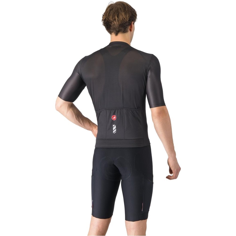Spodenki rowerowe Castelli Unlimited Endurance czarne