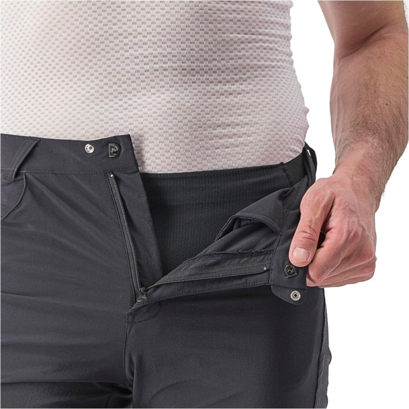 Szorty rowerowe Castelli Unlimited Adventure Baggy czarne