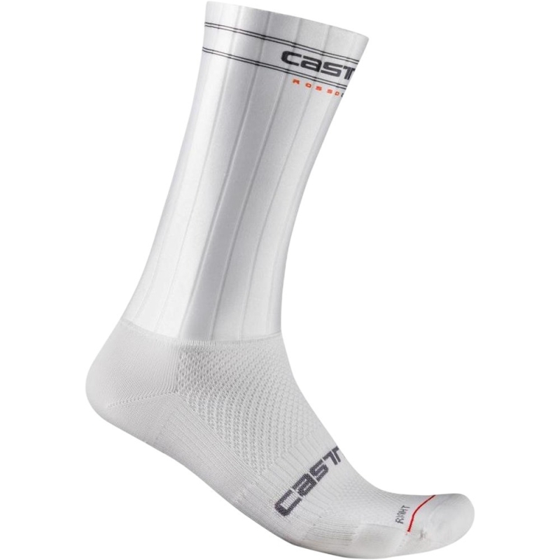 Skarpetki Castelli Fast Feet 3 białe