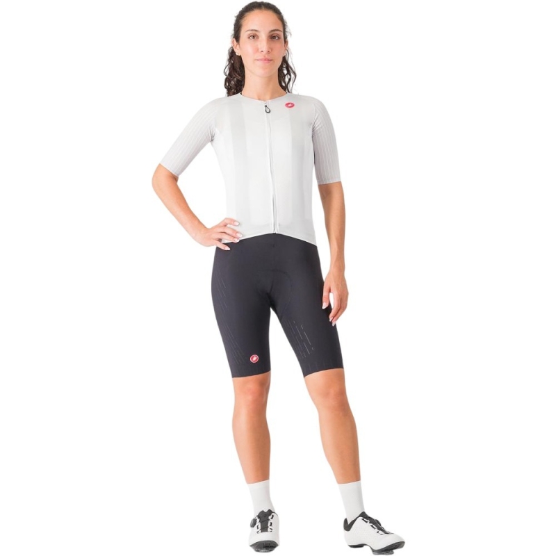 Spodenki rowerowe damskie Castelli Free Aero Race S W czarne