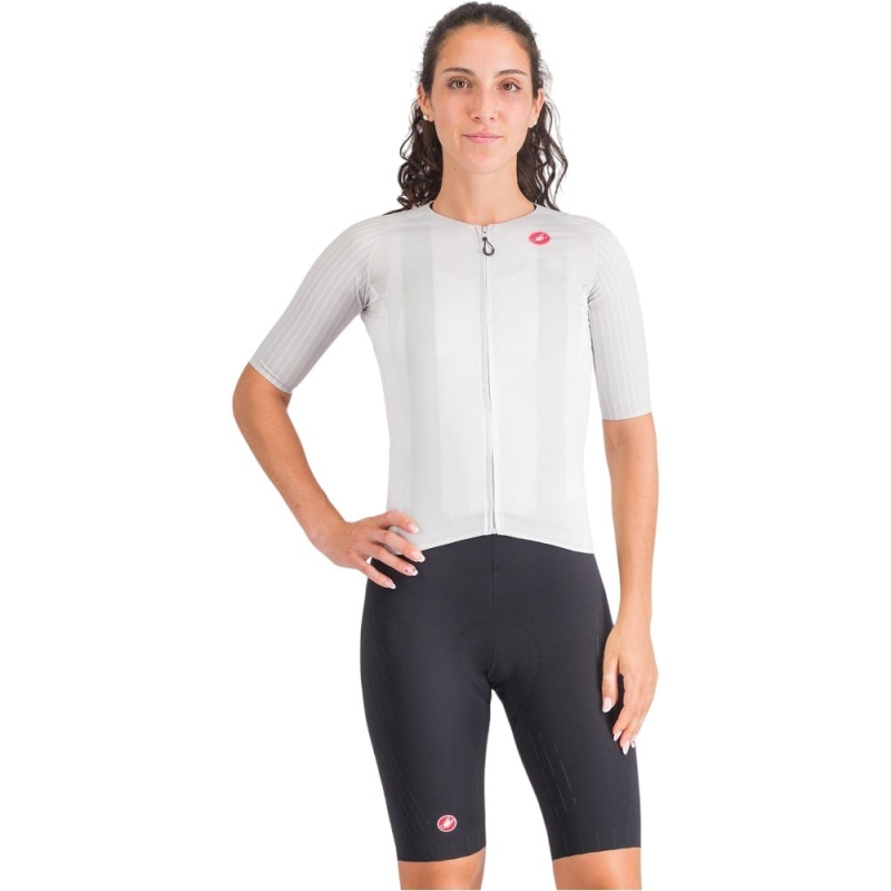Spodenki rowerowe damskie Castelli Free Aero Race S W czarne