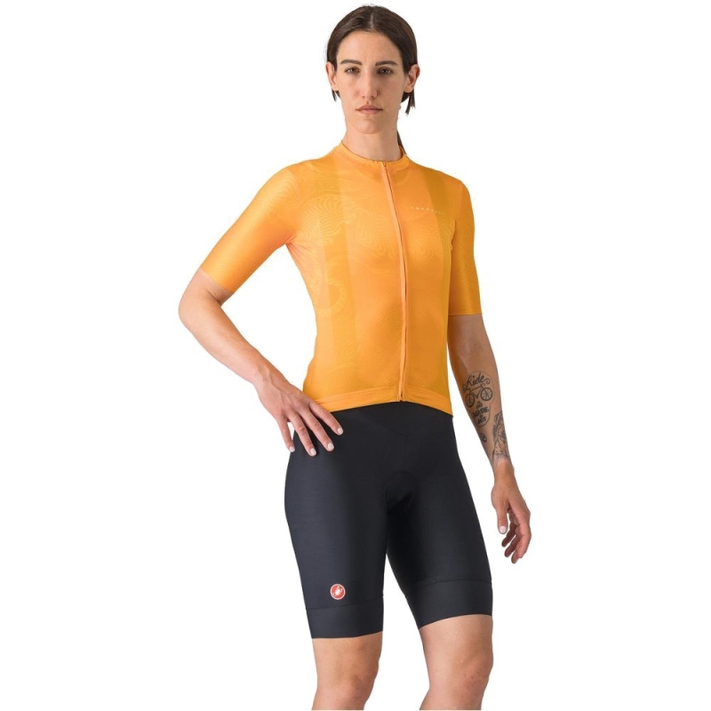 Spodenki rowerowe damskie Castelli Prima 2 DT czarne