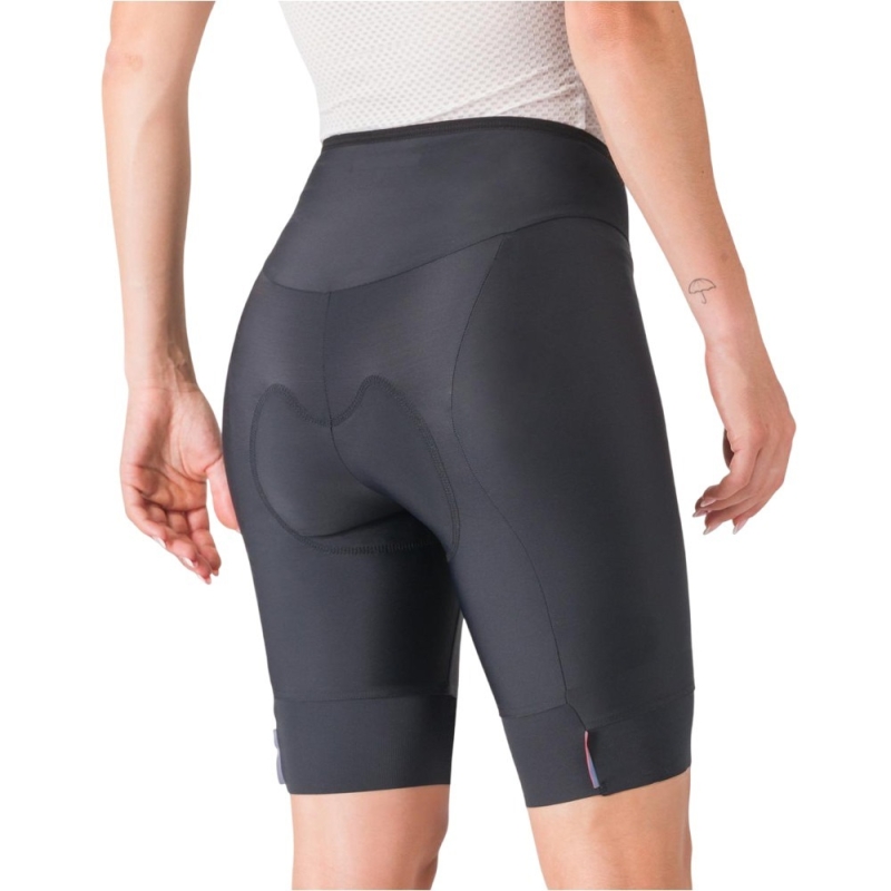 Spodenki rowerowe damskie Castelli Prima 2 czarne