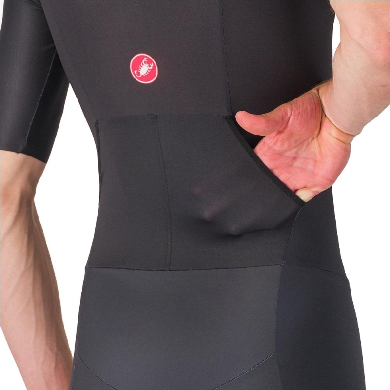 Strój triathlonowy Castelli Core Tri czarny