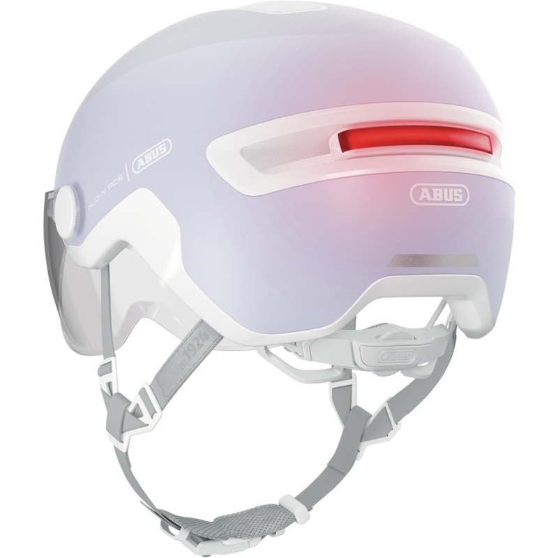 Kask rowerowy Abus HUD-Y ACE lawendowy