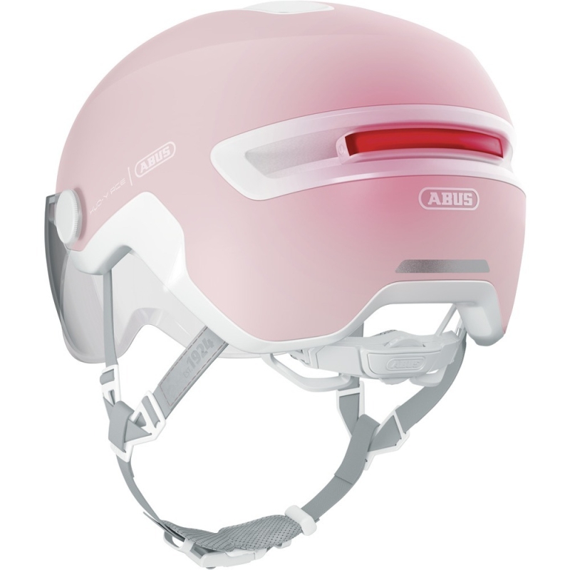 Kask rowerowy Abus HUD-Y ACE pure rose