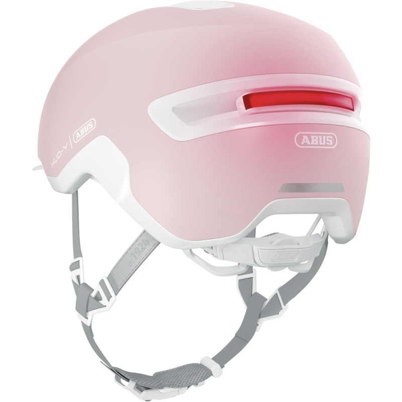 Kask rowerowy Abus HUD-Y pure rose
