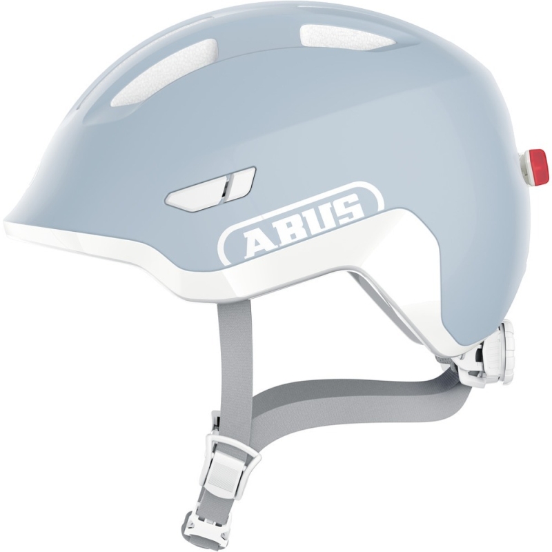 Kask rowerowy Abus Smiley 3.0 ACE LED pure aqua