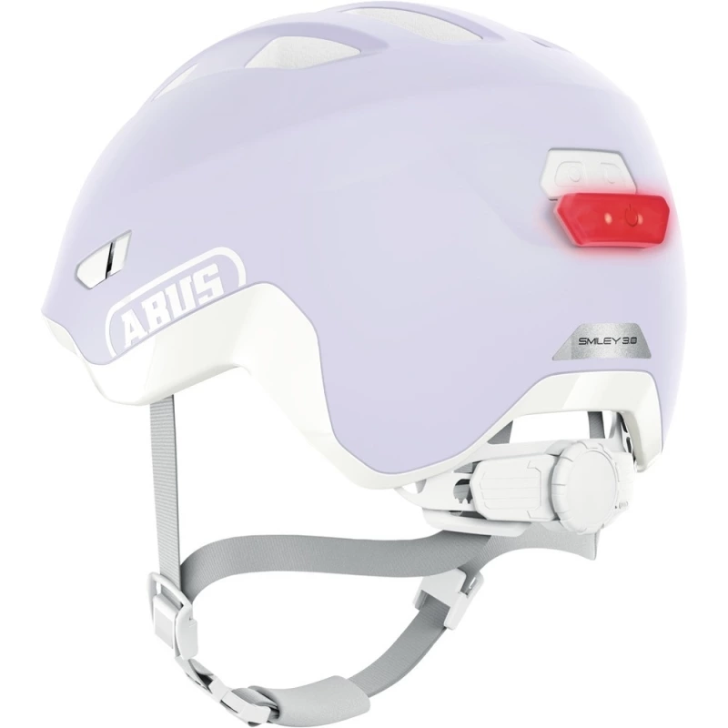 Kask rowerowy Abus Smiley 3.0 ACE LED pure lavender
