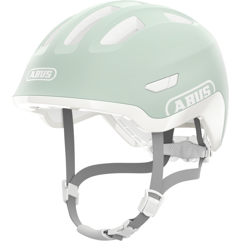 Kask rowerowy Abus Smiley 3.0 ACE LED pure mint