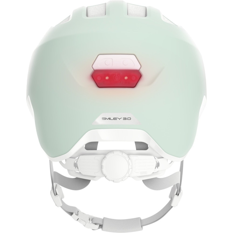 Kask rowerowy Abus Smiley 3.0 ACE LED pure mint