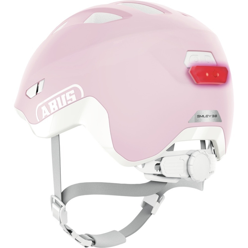 Kask rowerowy Abus Smiley 3.0 ACE LED pure rose