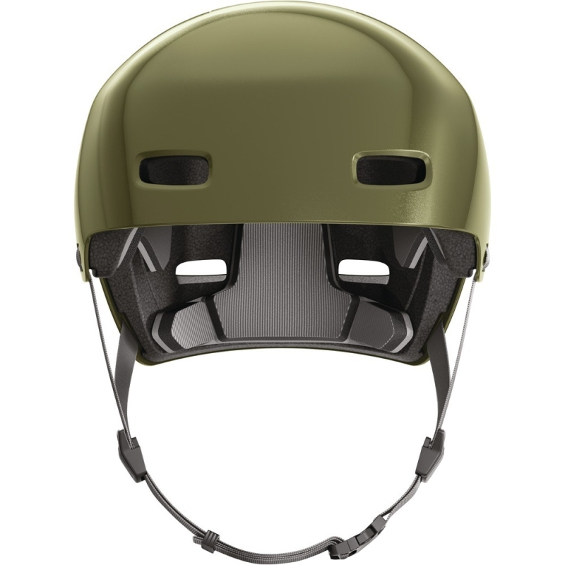 Kask rowerowy orzech Abus Indy zielony