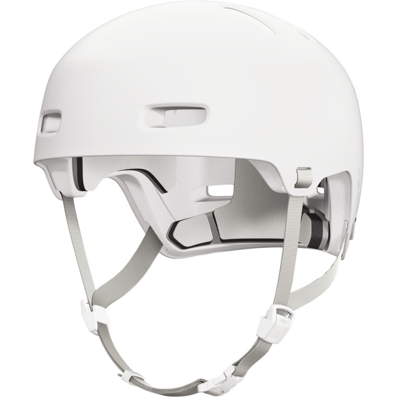 Kask rowerowy orzech Abus Indy biały