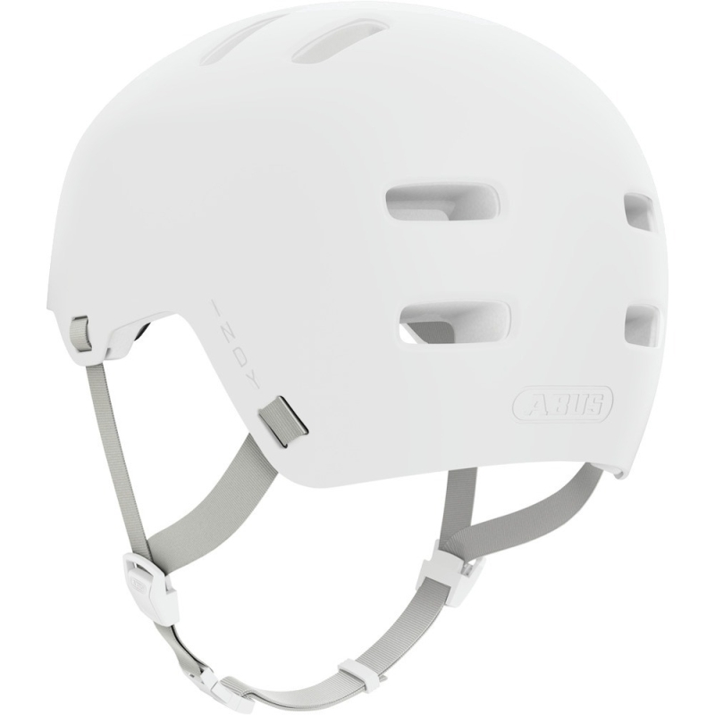 Kask rowerowy orzech Abus Indy biały
