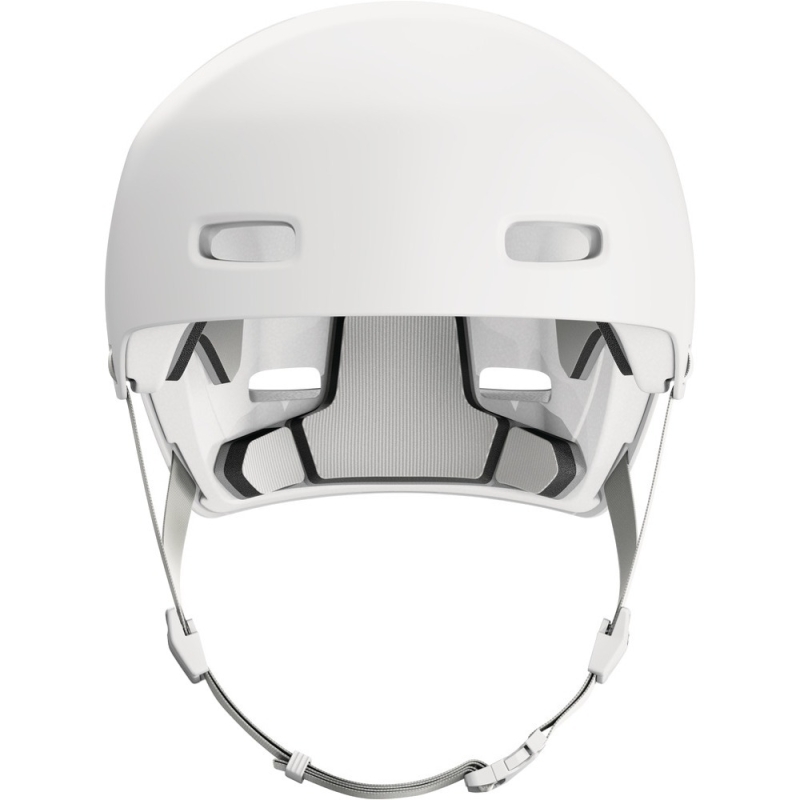 Kask rowerowy orzech Abus Indy biały