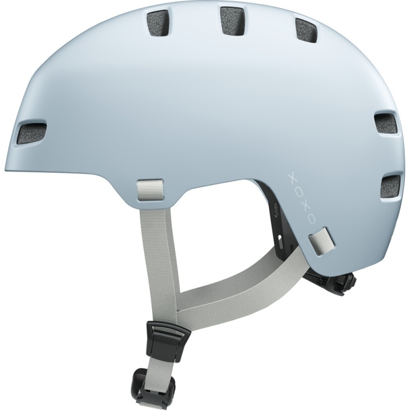 Kask rowerowy orzech Abus XOXO niebieski