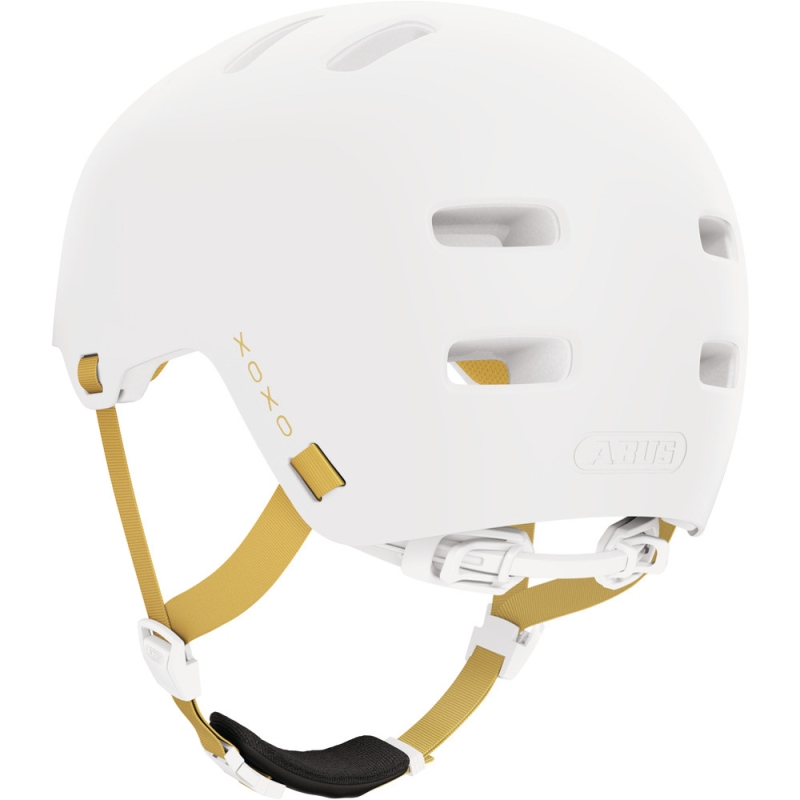 Kask rowerowy orzech Abus XOXO biały