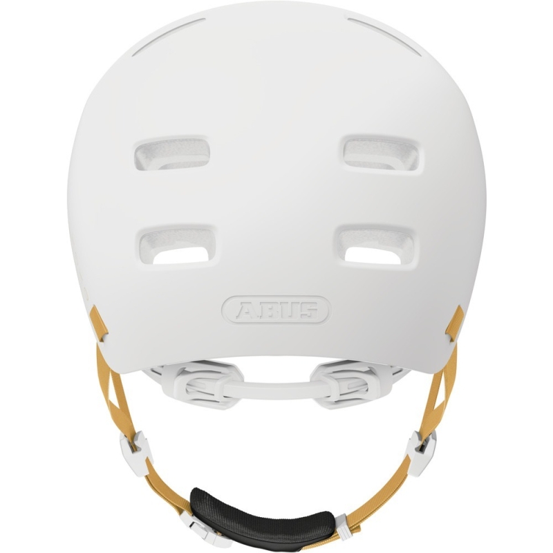 Kask rowerowy orzech Abus XOXO biały