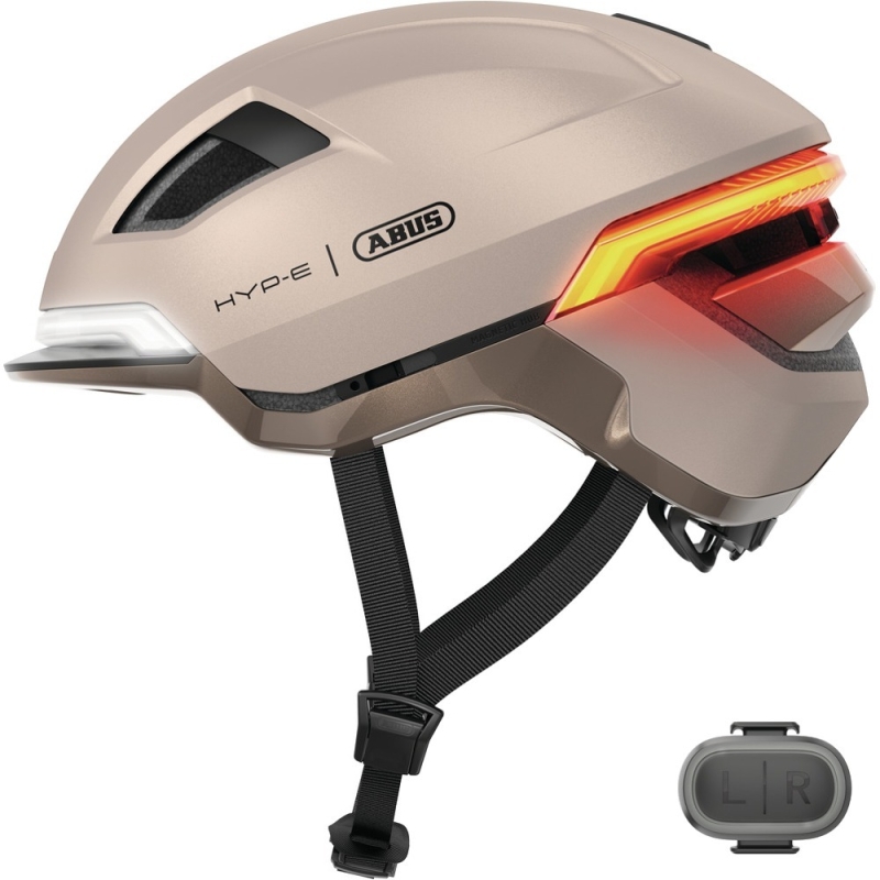Kask rowerowy Abus HYP-E złoty