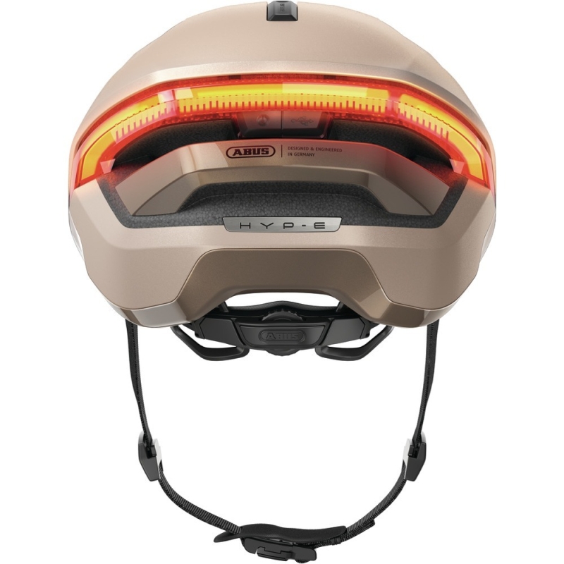 Kask rowerowy Abus HYP-E złoty