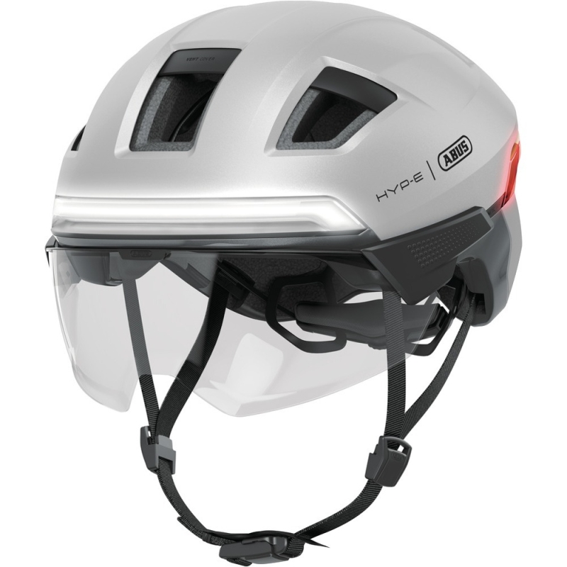 Kask rowerowy Abus HYP-E ACE srebrny